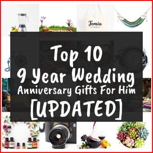 9 Year Wedding Anniversary Gifts For Him [TOP IDEAS]