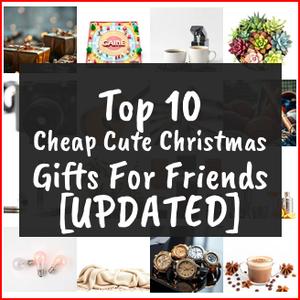 Cheap Cute Christmas Gifts For Friends [TOP IDEAS]