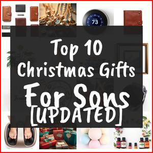 Christmas Gifts For Sons [TOP IDEAS]