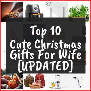 Cute Christmas Gifts For Wife [TOP IDEAS]