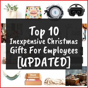 Inexpensive Christmas Gifts For Employees [TOP IDEAS]